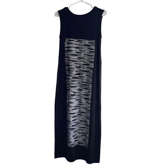 ROCK ‘N KARMA Abstract Side Slits Maxi Tunic Dress Size S - Picture 14 of 14